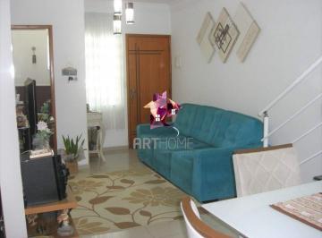 Casa · 94m² · 3 Quartos · 2 Vagas · Sobrado à venda, 94 m² por R$ 550.000,00 - Jardim Jamaica - Santo André/SP