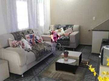 Casa · 222m² · 3 Quartos · 2 Vagas · Sobrado à venda, 222 m² por R$ 850.000,00 - Vila Palmares - Santo André/SP