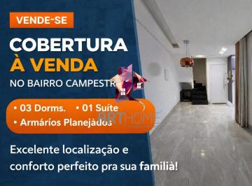 Apartamento · 90m² · 3 Quartos · 1 Vaga · Cobertura à venda no Campestre, Santo André – 90 m², residencial