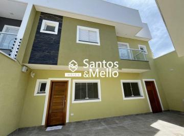 Casa · 76m² · 2 Vagas · Sobrado à Venda no Parque Jaçatuba – Santo André/SP | Fino Acabamento e Recém Co