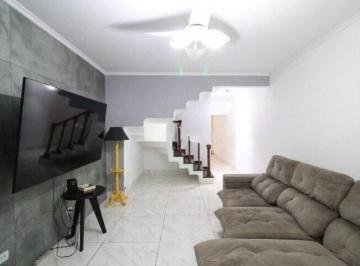 Casa · 163m² · 3 Quartos · 4 Vagas · Sobrado com 3 dormitórios, 163 m² - Parque Oratório - Santo André/SP