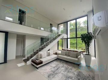 Casa · 296m² · 3 Quartos · 4 Vagas · Casa em Condomínio de Luxo no Veduta Blu em Jundiaí-SP: 3 Quartos, 3 Suítes, 1 Banheiro, 4 Vagas de
