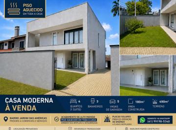 Casa de 4 quartos, Curitiba · Sobrado Alto Padrão