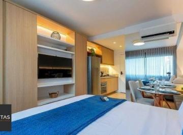 Apartamento · 25m² · 1 Quarto · 1 Vaga · Stúdio para alugar no Moinhos de Vento MOBILIADO
