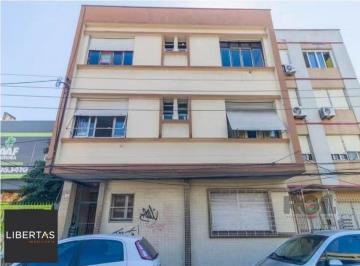 fachada · Apartamento de 2 quartos transformados em um no bairro Santa Cecília em POA/RS