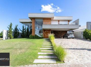 Casa · 411m² · 3 Quartos · 6 Vagas · Casa Condominio para Venda - 380m², 3 dormitórios, sendo 3 suites, 6 vagas - Ter