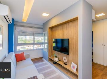 Apartamento · 38m² · 1 Quarto · 1 Vaga · Sudio com vaga, a venda finamente mobiliado e decorado.