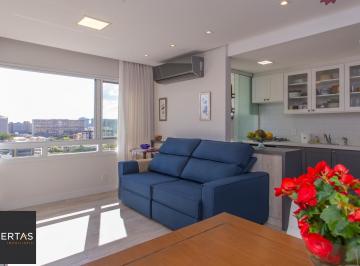 Apartamento · 55m² · 2 Quartos · 1 Vaga · Apartamento de 02 dormitorios, suite, vaga garagem com vista livre no bairro Men