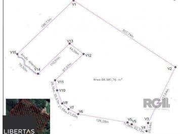 Rural · 66982m² · Area 6,69ha | Bairro Belem Velho