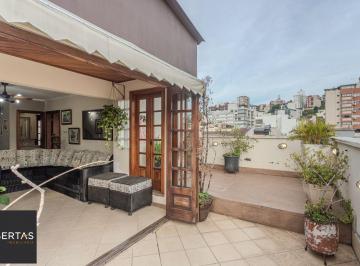 Apartamento · 170m² · 3 Quartos · 1 Vaga · Cobertura no Menino Deus de 3 dormitórios e vaga