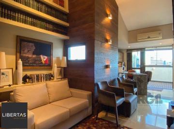 Comercial · 120m² · 3 Quartos · Sala mobiliada, com churrasqueira para happy hour e vista para o Guaíba