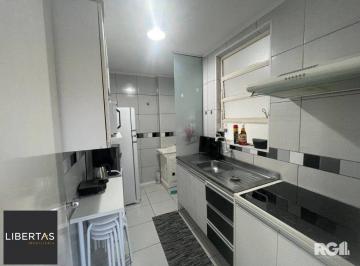 Cozinha-Armarios · Apartamento 01 dormitório- Bairro Farroupilha-01 vaga Garagem.