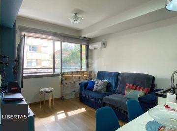 Apartamento · 41m² · 1 Quarto · 1 Vaga · Apartamento em prédio premiado, totalmente montado, no miolo do Menino Deus
