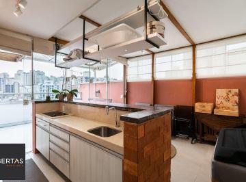 Apartamento · 118m² · 2 Quartos · 1 Vaga · Cobertura triplex semimobiliada