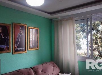 Apartamento · 48m² · 2 Quartos · 1 Vaga · Porteira FECHADA, móveis sob medida 2 dorm com vaga- Zeferino Dias, Sarandi