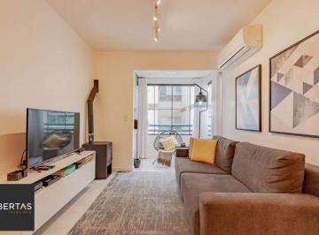 LIVING-COM-SACADA · COBERTURA DE 46M², 1 DORMITÓRIO, 1 VAGA - BAIRRO MONT SERRAT