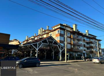 Apartamento · 76m² · 2 Quartos · 2 Vagas · Lindo Apto mobiliado 2 dorm suíte box duplo na rua coberta no coração de Canela