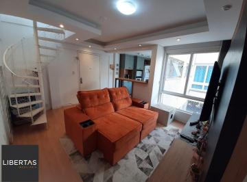 Apartamento · 104m² · 2 Quartos · 1 Vaga · Cobertura de 104m² com  2 dormitórios no Bairro Nonoai - Porto Alegre