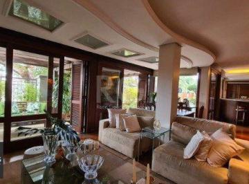 Living · Casa Condominio para Venda - 420m², 4 dormitórios, sendo 4 suites, 2 vagas - Trê
