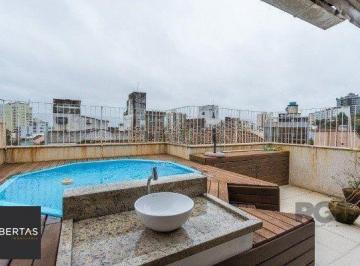 Apartamento · 153m² · 3 Quartos · 1 Vaga · Vende-se cobertura com 4 quartos (2 suítes), 154m² e 1 vaga – Moinhos de Vento