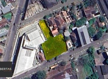 Terreno · 1277m² · 4 terrenos planos rua 5 de Abril e rua Maringá Total: 1.277,03 m² B. Rio Branco