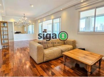 Apartamento · 140m² · 3 Quartos · Apto  para alugar no Brooklin com 140m², 3 quartos e 2 vagas