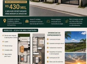 Casa · 87m² · 2 Quartos · 1 Vaga · Sobrado em Guararema