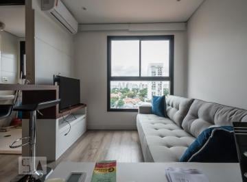 Apartamento · 28m² · 1 Quarto · 1 Vaga · Apartamento para Aluguel - Brooklin, 1 Quarto,  28 m² - São Paulo