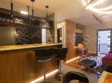 Apartamento · 40m² · 1 Quarto · 1 Vaga · Flat para venda em Jardins de 40.00m² com 1 Quarto, 1 Suite e 1 Garagem