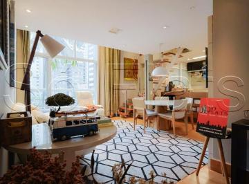 Apartamento · 146m² · 2 Quartos · 2 Vagas · Flat para venda em Vila Nova Conceição de 146.00m² com 2 Quartos, 2 Suites e 2 Garagens