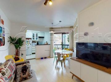 Apartamento · 55m² · 2 Quartos · 2 Vagas · Flat para venda em Cerqueira César de 55.00m² com 2 Quartos, 2 Suites e 2 Garagens