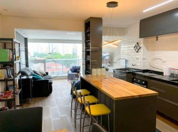 Apartamento · 70m² · 2 Quartos · 2 Vagas · Apartamento para venda em Campo Belo de 70.00m² com 2 Quartos, 1 Suite e 2 Garagens
