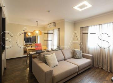 Apartamento · 55m² · 1 Quarto · 2 Vagas · Flat para venda em Itaim Bibi de 55.00m² com 1 Quarto, 1 Suite e 2 Garagens