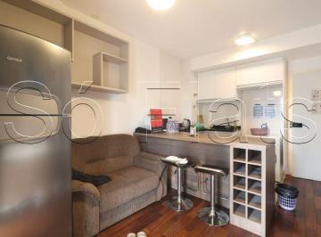 Apartamento · 32m² · 1 Quarto · 1 Vaga · Flat para venda em Chácara Santo Antônio (zona Sul) de 32.00m² com 1 Quarto, 1 Suite e 1 Garagem