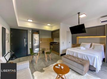 Apartamento · 37m² · 1 Quarto · 1 Vaga · Studio de 36,76m2, totalmente mobiliado, com 1 vaga de garagem no bairro Boa Vis