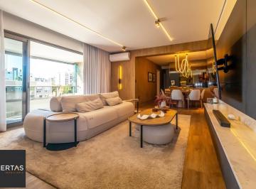 Apartamento · 150m² · 3 Quartos · 2 Vagas · Apartamento NOVO, 100% mobiliado, com 149,84m² de área privativa, 3 suítes e 2 v