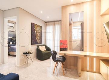 Apartamento · 33m² · 1 Quarto · 1 Vaga · Flat para venda em Jardim Paulista de 33.00m² com 1 Quarto, 1 Suite e 1 Garagem