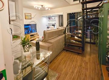 Apartamento · 74m² · 1 Quarto · 2 Vagas · Cobertura para venda em Moema de 74.00m² com 1 Quarto, 1 Suite e 2 Garagens