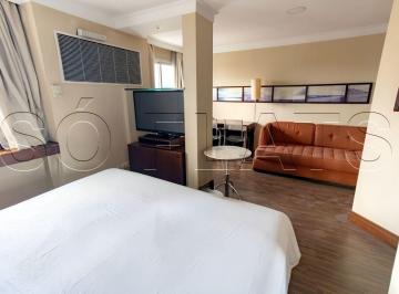 Apartamento · 54m² · 1 Quarto · 2 Vagas · Flat para venda em Cerqueira César de 54.00m² com 1 Quarto, 1 Suite e 2 Garagens