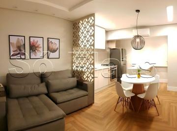 Apartamento · 50m² · 1 Quarto · 1 Vaga · Flat para venda em Moema de 50.00m² com 1 Quarto, 1 Suite e 1 Garagem