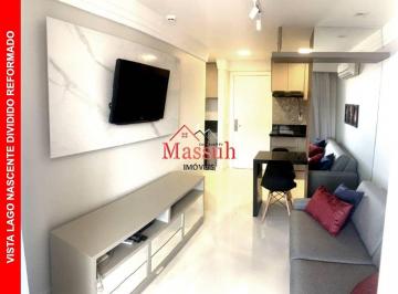Apartamento · 45m² · 1 Quarto · SHN 05 LIDER MERCURE REFORMADO DIVIDIDO COM VARANDA ALTO PADRÃO - LAVA SECA - 02 GUARDA ROUPAS