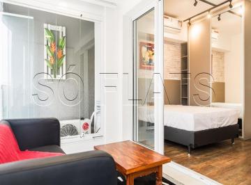 Apartamento · 35m² · 1 Quarto · 1 Vaga · Studio para venda em Consolação de 35.00m² com 1 Quarto, 1 Suite e 1 Garagem