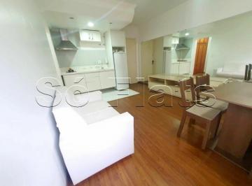 Apartamento · 44m² · 1 Quarto · 1 Vaga · Flat para venda em Jardim Paulista de 44.00m² com 1 Quarto, 1 Suite e 1 Garagem