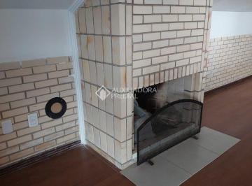 Casa · 198m² · 2 Quartos · 2 Vagas · Casa 02 dormitórios, mezanino com lareira, zona leste de Porto Alegre