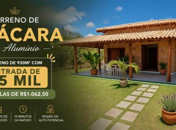Terreno , Alumínio · Sem Banco. Sem SPC. Sem Complicação · Terreno Chácara 930 m² · Alumínio/SP