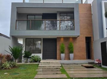 Foto 01 · CASA NO RECREIO - CONDOMÍNIO VIVENDAS DO SOL 4 SUÍTES - EXCELENTE ACABAMENTO 410m²
