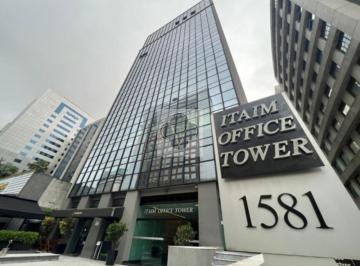 Comercial · 244m² · 44 Vagas · Laje Corporativa - Edifício Itaim Office Tower
