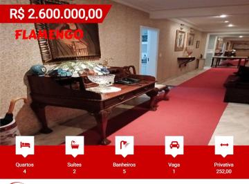 Apartamento de 4 quartos, Rio de Janeiro · FLAMENGO R$2.600.000,00 APARTAMENTO 252M2 RUA SENADOR VERGUEIRO IMPONENTE CONDOMÍNIO