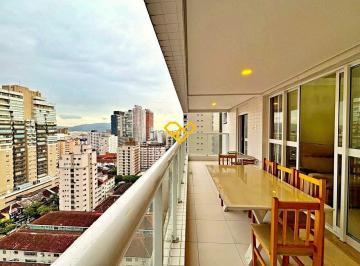 Varanda · Apartamento 3 Quartos a Venda em Santos - Sp