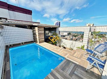 Piscina · Cobertura Duplex 3 Quartos à Venda em Santos - Sp 